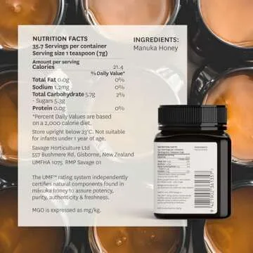 WildCape Manuka Honey UMF 15+ Raw Pure Natural Health