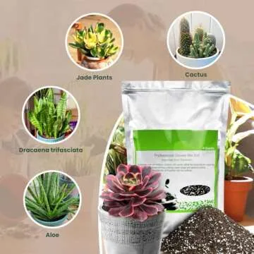 Premium Succulent Cactus Potting Soil Mix for All Plants