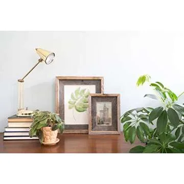 BarnwoodUSA Rustic Picture Frame in Reclaimed Wood