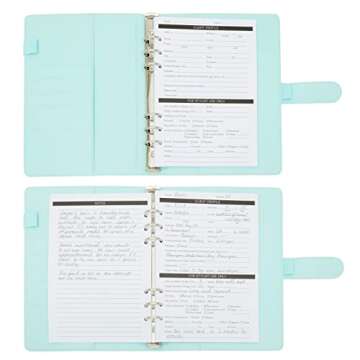 Stylish Client Profile Cards for Salons - 200 Sheets