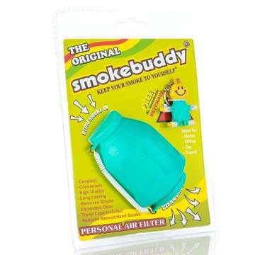 Smoke Buddy Personal Air Filter - Eliminate Odors Anytime, Anywhere