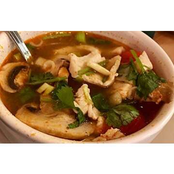 Maesri Tom Yum Paste - Authentic Thai Soup Base - Hot & Sour, 14 Ounce