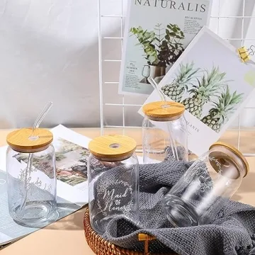 Elegant Tanlade 8 Pcs Bridesmaid Cups for Weddings