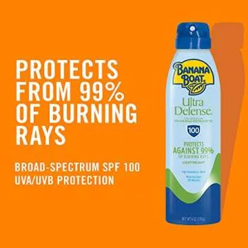 Banana Boat SPF 100 Clear Sunscreen Spray, 6oz Protection