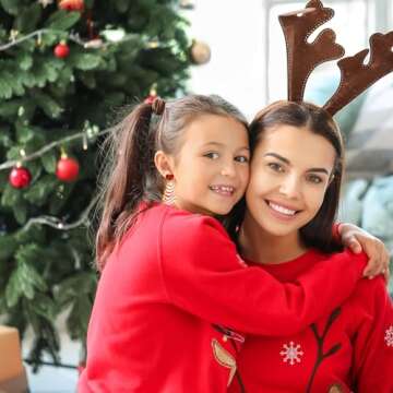 Acrylic Holiday Earrings Colourful Cake Earrings for Christmas Jewelry for Women