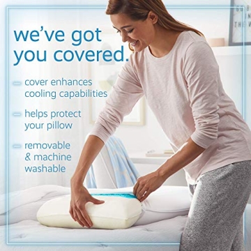 Comfort Revolution Cooling Memory Foam Pillow - Perfect Support