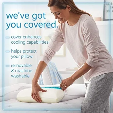 Comfort Revolution Cooling Memory Foam Pillow - Perfect Support