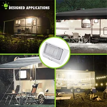 Leisure LED Porch Light - 280 Lumens for RVs and Campers