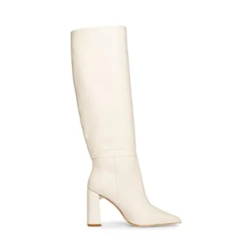 Steve Madden Women's Knee High Boot in Bone Leather