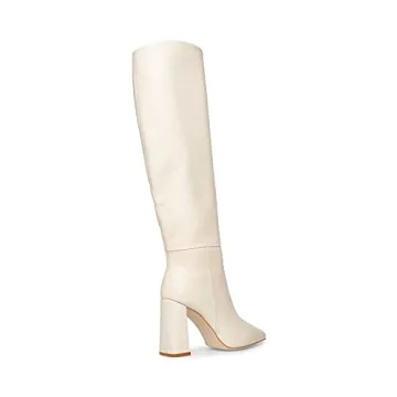 Steve Madden Women's Knee High Boot in Bone Leather