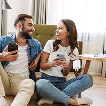 20W iPhone Super Fast Charger 2-Pack with 6FT Cable