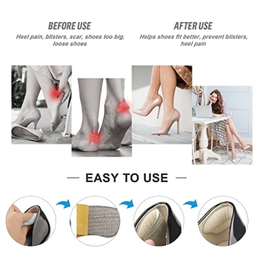 Premium Heel Pads for Comfort in Loose Shoes