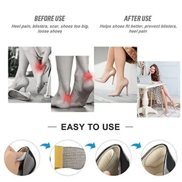 Premium Heel Pads for Comfort in Loose Shoes