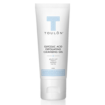 TOULON Glycolic Acid Facial Cleanser for Youthful Radiance