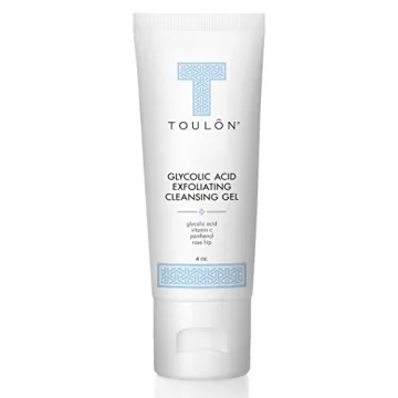 TOULON Glycolic Acid Facial Cleanser for Youthful Radiance