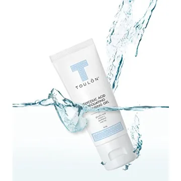 TOULON Glycolic Acid Facial Cleanser for Youthful Radiance