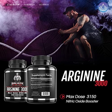Dr. Emil L Arginine – 3150mg Nitric Oxide Booster