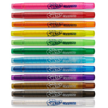 Mr. Sketch Twistable Scented Crayons - 12 Colors