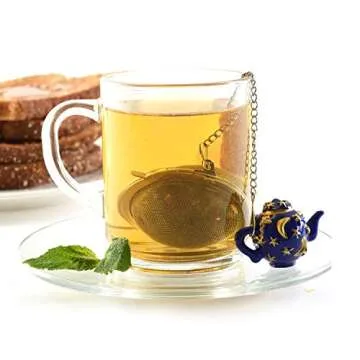 Norpro Stainless Steel 2-Inch Tea Infuser with Teapot Weight