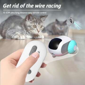 Remote Control Smart Cat Toy for Interactive Fun