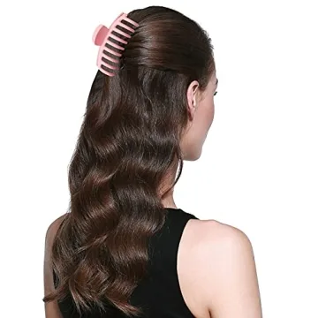 Durable 4 Pack Big Hair Claw Clips for Women and Girls