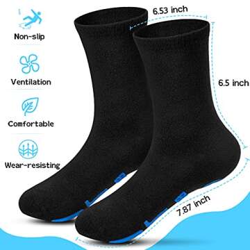 4 Pieces I'm Gaming Socks Beanie Hats, Included 2 Pairs Novelty Gamer Casual Crew Socks and 2 Pieces Warm Knit Hat Black Skull Cap for Women Men