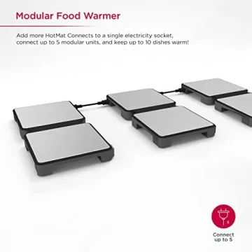 HotMat Connect Modular Warming Tray - Perfect for Parties