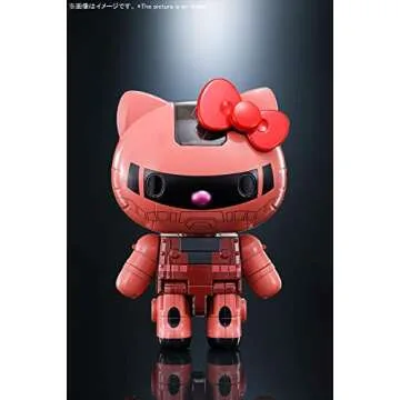 TAMASHII NATIONS - Hello Kitty - Hello Kitty X Char's Zaku II, Bandai Spirits Chogokin Die-Cast Metal Collectible