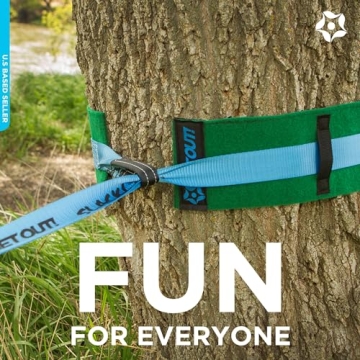 Get Out! Slackline Beginner Kit for Kids and Adults
