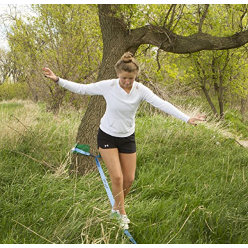 Get Out! Slackline Beginner Kit for Kids and Adults