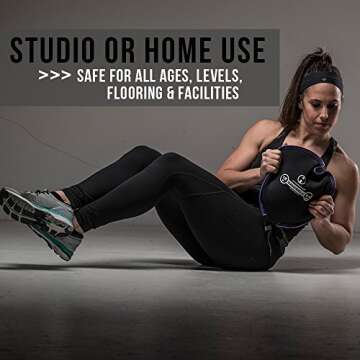 HYPERWEAR SandBell Sandbag 40 lbs for Fitness & Rucking