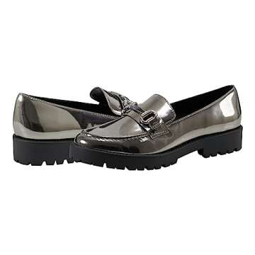 Bandolino Women's Franny Loafer, Pewter 060, 7