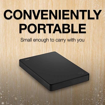 Seagate Portable 1TB External Hard Drive HDD for PC, Mac, & Gaming