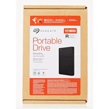 Seagate Portable 1TB External Hard Drive HDD for PC, Mac, & Gaming
