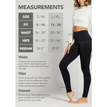 Conceited Fleece Lined Leggings - Stylishly Warm Comfort