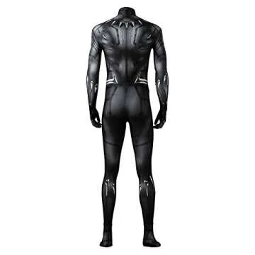 Boomtrader Black Muscle Battle Suit - Adult Cosplay Costume