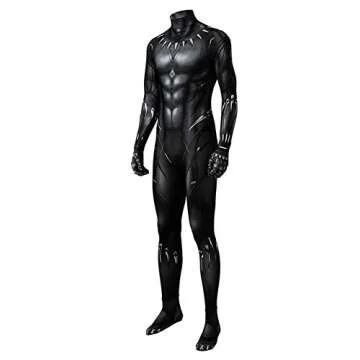 Boomtrader Black Muscle Battle Suit - Adult Cosplay Costume