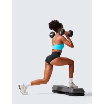 CRZ YOGA Womens Butterlift Hidden Scrunch Butt Lifting Booty Shorts - High Waisted Yoga Workout Dance Gym Athletic Black XX-Small