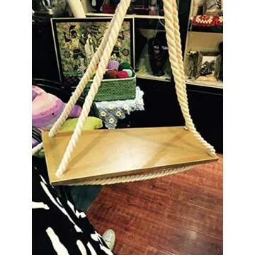 Tosnail 50 Feet Natural Triple-Strand Cotton Rope