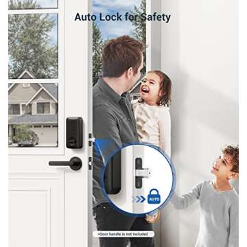 Veise Fingerprint Door Lock - Keyless Smart Security