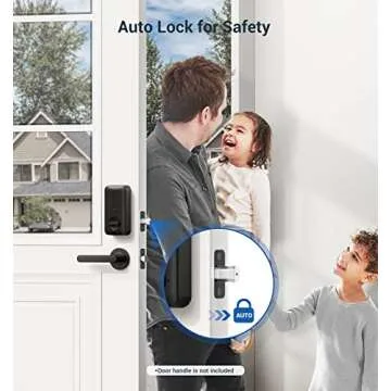 Veise Fingerprint Door Lock - Keyless Smart Security