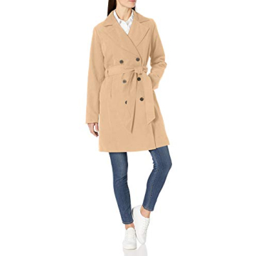 Women's Relaxed-Fit Water-Resistant Trench Coat | Amazon Essentials