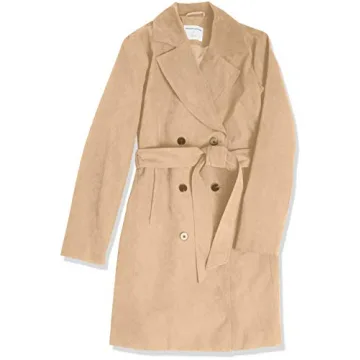 Women's Relaxed-Fit Water-Resistant Trench Coat | Amazon Essentials