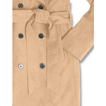 Women's Relaxed-Fit Water-Resistant Trench Coat | Amazon Essentials