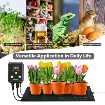 BN-LINK Digital Heat Mat Thermostat for Reptiles & Plants
