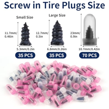 Effortless Tire Repair with Opvixi Screw in Tire Plugs
