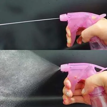 Avenoir Mister Spray Bottle, 250ml Adjustable Spray Storage Container for Hair, Plant and Home Cleaning, Pink