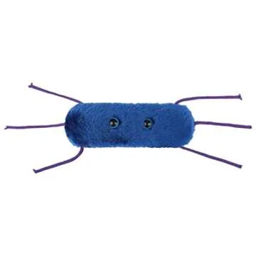 GIANTmicrobes Listeria Plush – Learn About Health, Bacteria and Food Safety with This Unique Fun Gift for Family, Friend, Teachers, Chefs, Foodies, Doctors, Students, Scientists and Public Health