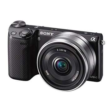 Sony mirrorless interchangeable lens camera ?? NEX-5R double zoom lens kit black NEX-5RY / B - International Version (No Warranty)