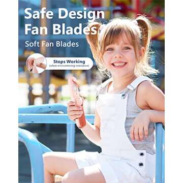 SWEETFULL Misting Fan for Travel and Outdoor Use